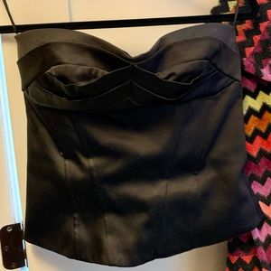 Black Bustier / Corset Top (US 4)